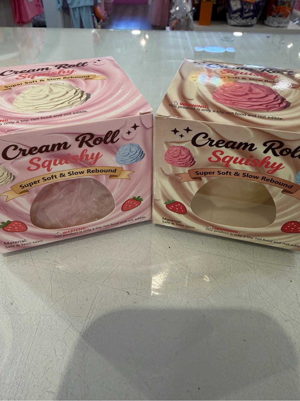 VIRAL Cream Roll Squishy Bundle ✨ Crunchy & Vaseline Squishies ✨ HTF Sensory Toy